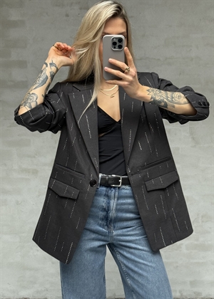 Adira blazer Dark Grey Melange Gestuz 